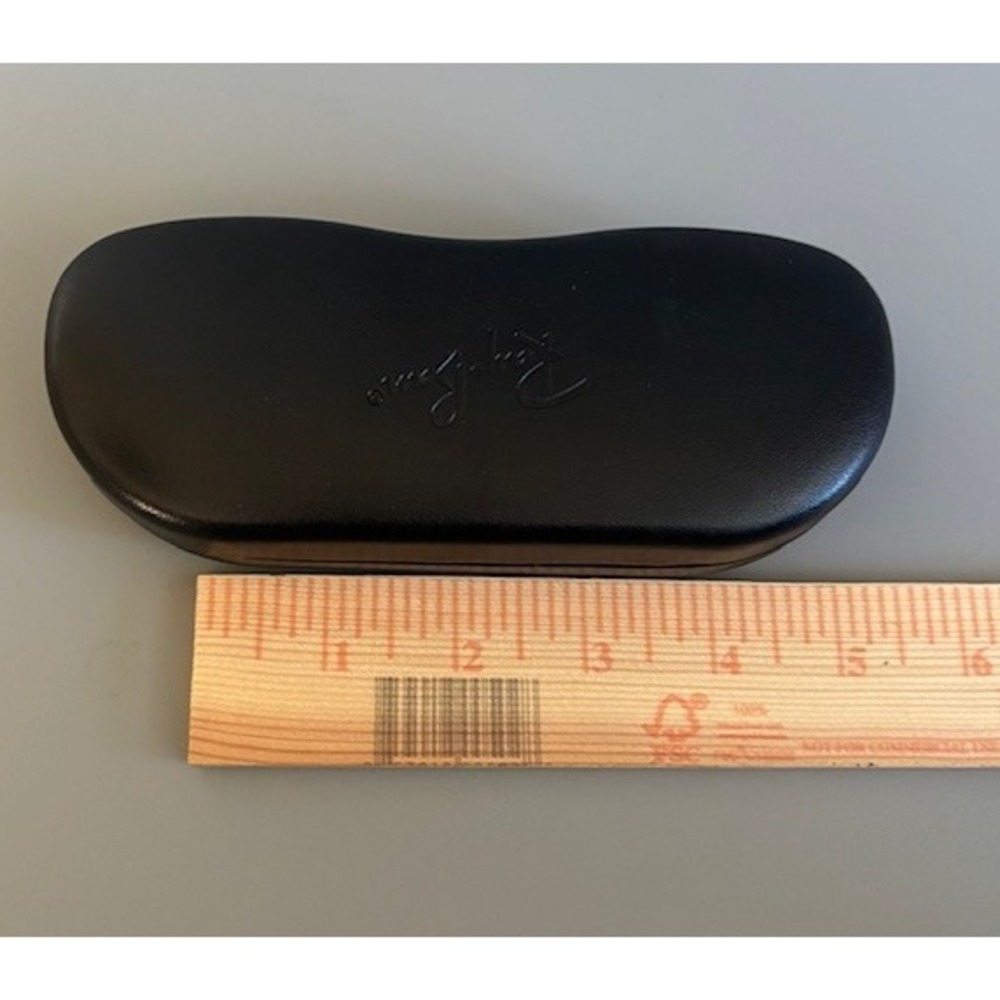 Lot of 2 Ray-Ban Black Hard Eyeglasses/Sunglasses Clamshell Cases - Picture 11 of 15
